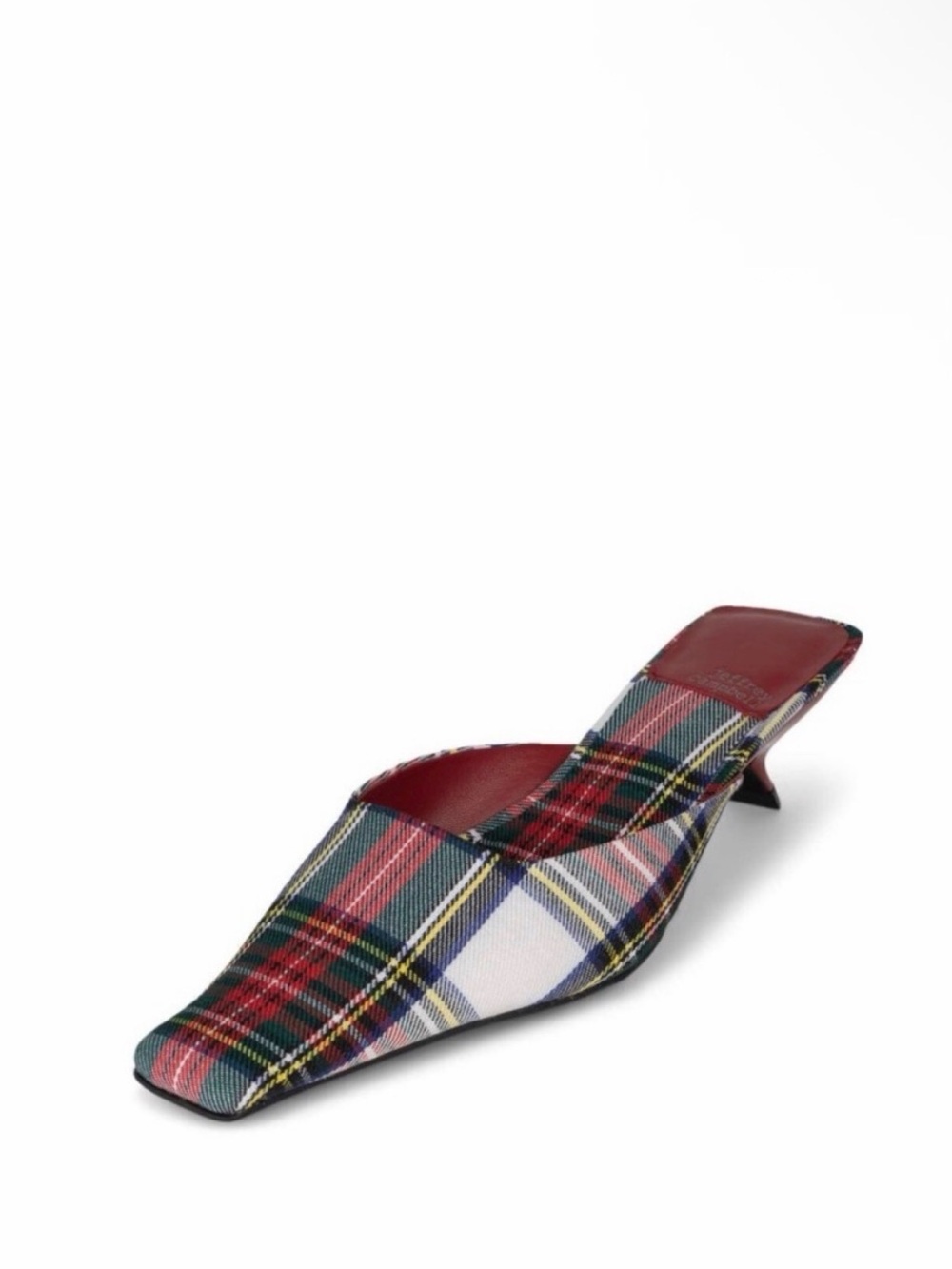 Jeffrey Campbell Esmerelda Tartan Plaid Mules 6.5